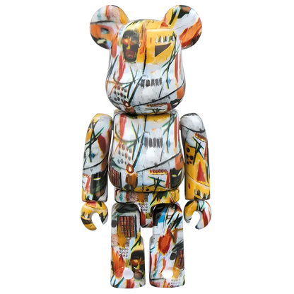Bearbrick Jean-Michel Basquiat #1 100%+400% Herstellerbild 2