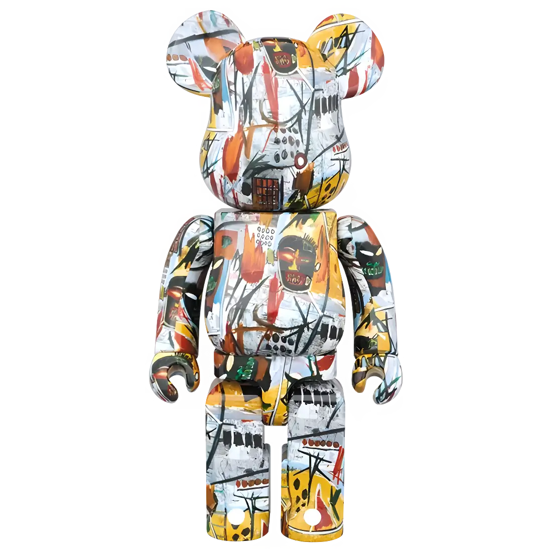 Bearbrick Jean-Michel Basquiat #1 100%+400% Herstellerbild 3