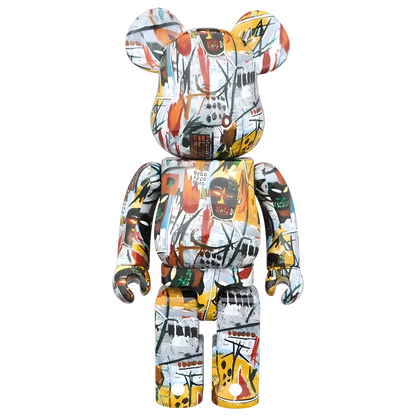 Bearbrick Jean-Michel Basquiat #1 100%+400% Herstellerbild 3
