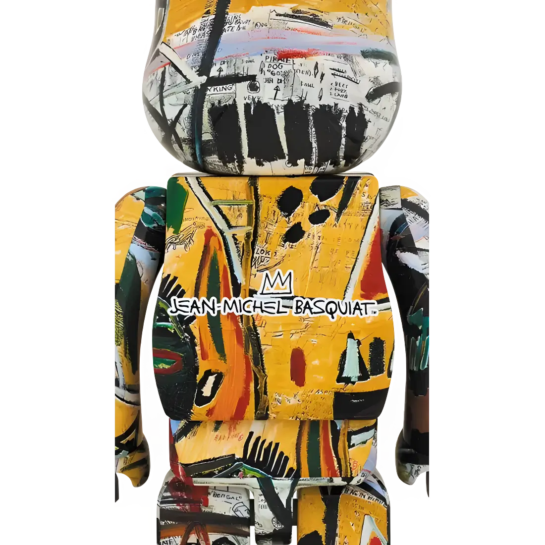 Bearbrick Jean-Michel Basquiat #1 100%+400% Herstellerbild 4