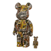 Bearbrick Jean-Michel Basquiat #1 100%+400% schräg