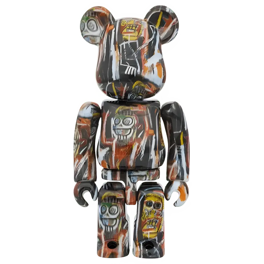 Bearbrick Jean-Michel Basquiat #11 100%+400% Herstellerbild 2