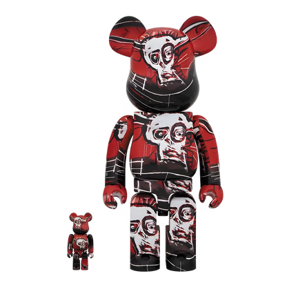 Bearbrick Jean-Michel Basquiat #5 100%+400% Herstellerbild 1