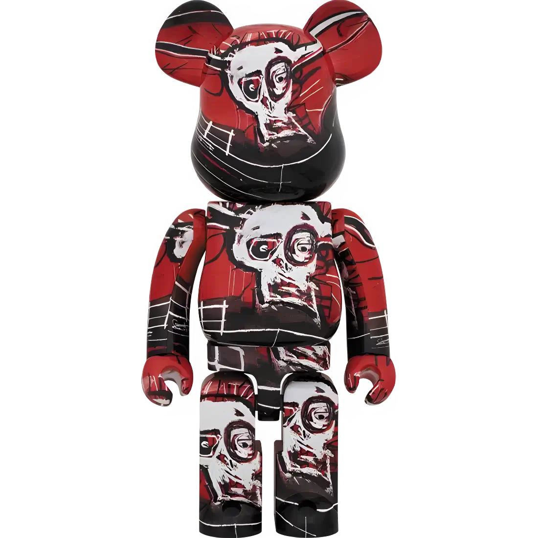 Bearbrick Jean-Michel Basquiat #5 100%+400% Herstellerbild 3