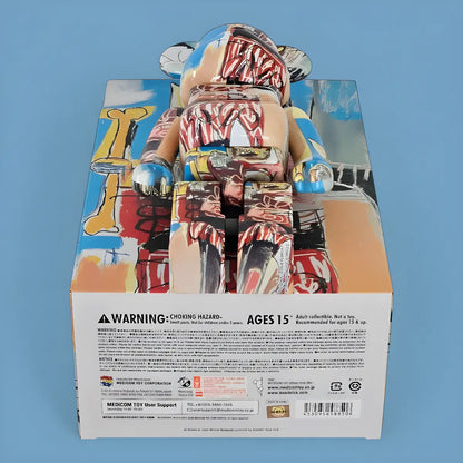 Bearbrick Jean-Michel Basquiat #6 100%+400% Echtheitsmerkmale