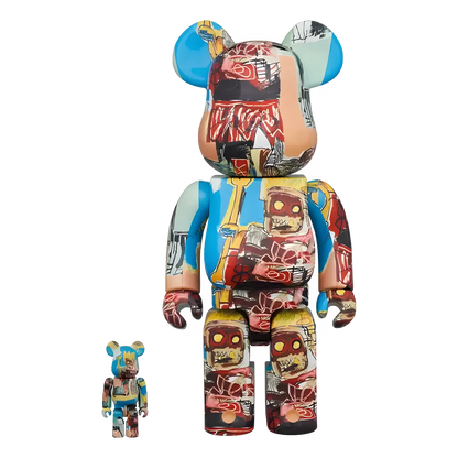 Bearbrick Jean-Michel Basquiat #6 100%+400% Herstellerbild 1