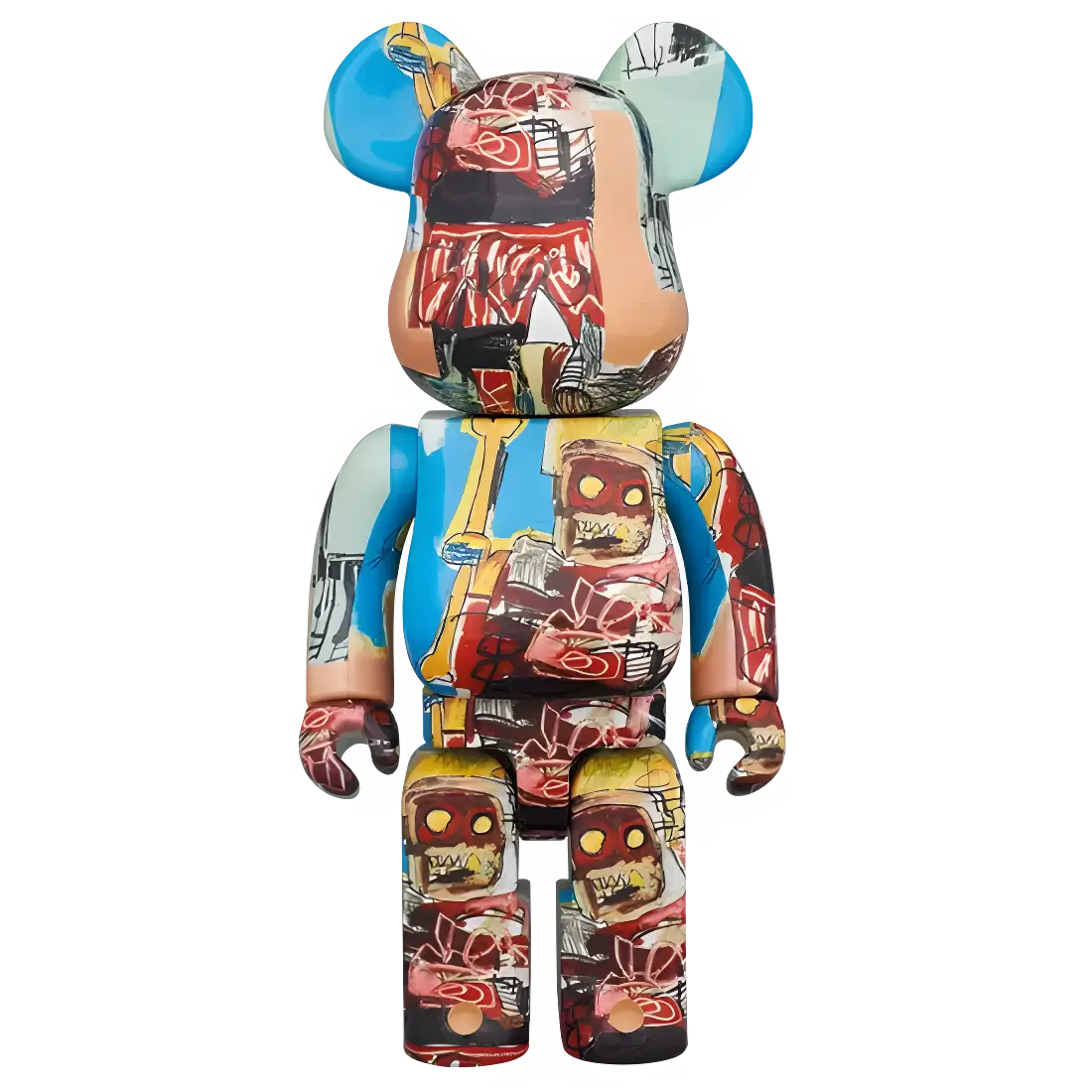 Bearbrick Jean-Michel Basquiat #6 100%+400% Herstellerbild 3