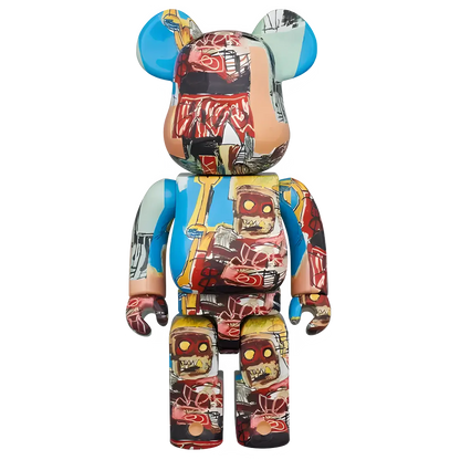 Bearbrick Jean-Michel Basquiat #6 100%+400% Herstellerbild 3