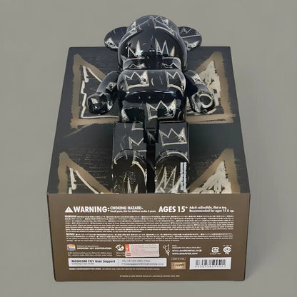 Bearbrick Jean-Michel Basquiat #8 100%+400% Echtheitsmerkmale