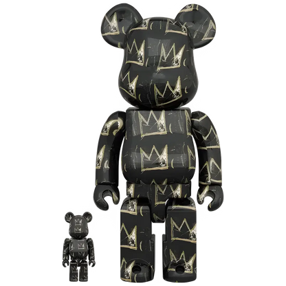 Bearbrick Jean-Michel Basquiat #8 100%+400% Herstellerbild 1