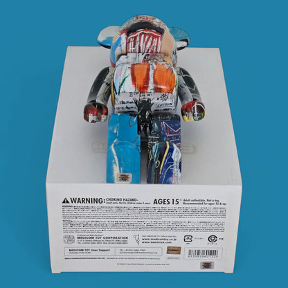 Bearbrick Jean-Michel Basquiat 'Special' 100%+400% Echtheitsmerkmale