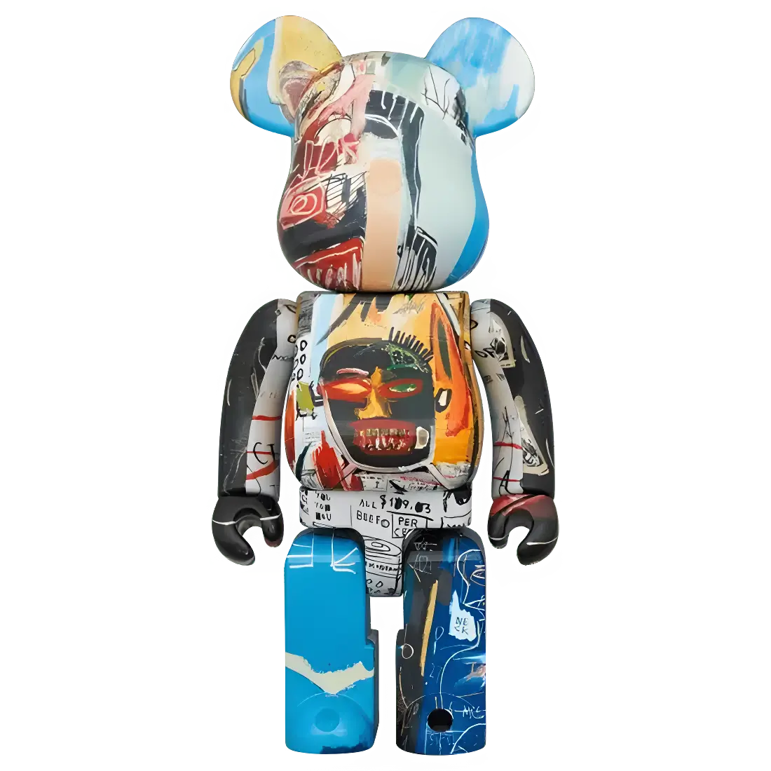 Bearbrick Jean-Michel Basquiat 'Special' 100%+400% Herstellerbild 3