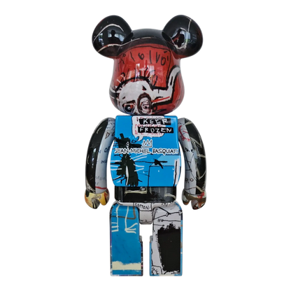 Bearbrick Jean-Michel Basquiat 'Special' 100%+400% Rückseite
