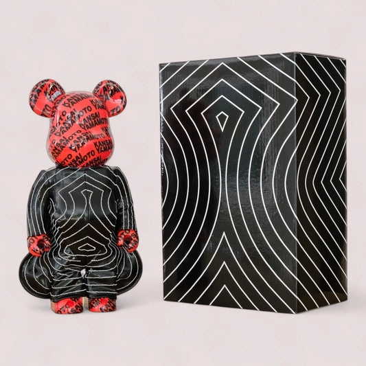 Bearbrick Kansai Yamamoto 'Tokyo Pop' 400% mit Verpackung