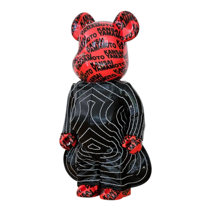 Bearbrick Kansai Yamamoto 'Tokyo Pop' 400% schräg