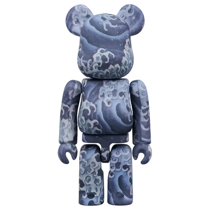 Bearbrick Katsushika Hokusai Kamimachi Festival Yatai Ceiling Painting 'Onami' 100%+400% Herstellerbild 2
