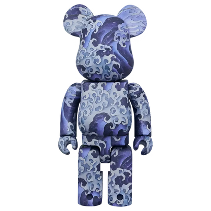 Bearbrick Katsushika Hokusai Kamimachi Festival Yatai Ceiling Painting 'Onami' 100%+400% Herstellerbild 3
