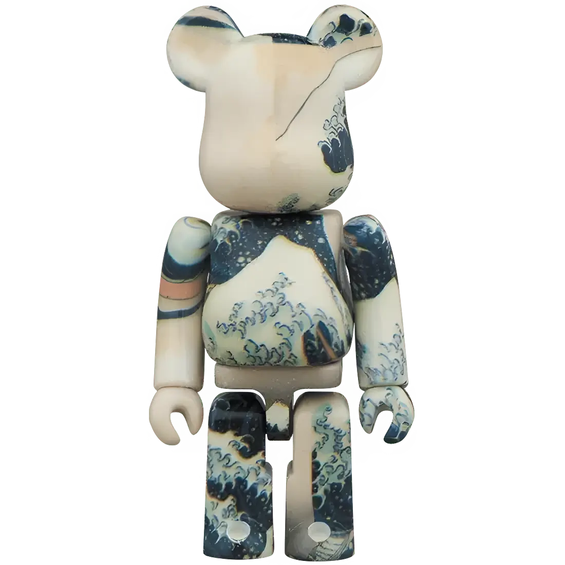 Bearbrick Katsushika Hokusai 'Die große Welle von Kanagawa' 100%+400% Herstellerbild 2