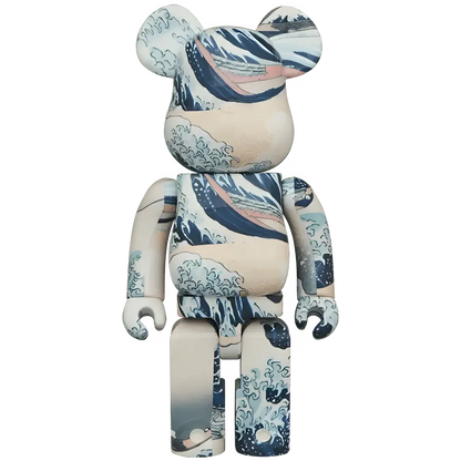 Bearbrick Katsushika Hokusai 'Die große Welle von Kanagawa' 100%+400% Herstellerbild 3