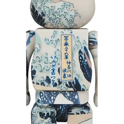 Bearbrick Katsushika Hokusai 'Die große Welle von Kanagawa' 100%+400% Herstellerbild 4