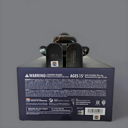 Bearbrick Katsushika Hokusai "Rainstorm Beneath the Summit" 100%+400% Echtheitsmerkmale