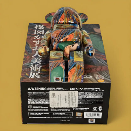 Bearbrick Kazuo Yuzu Art Exhibition 100%+400% Echtheitsmerkmale