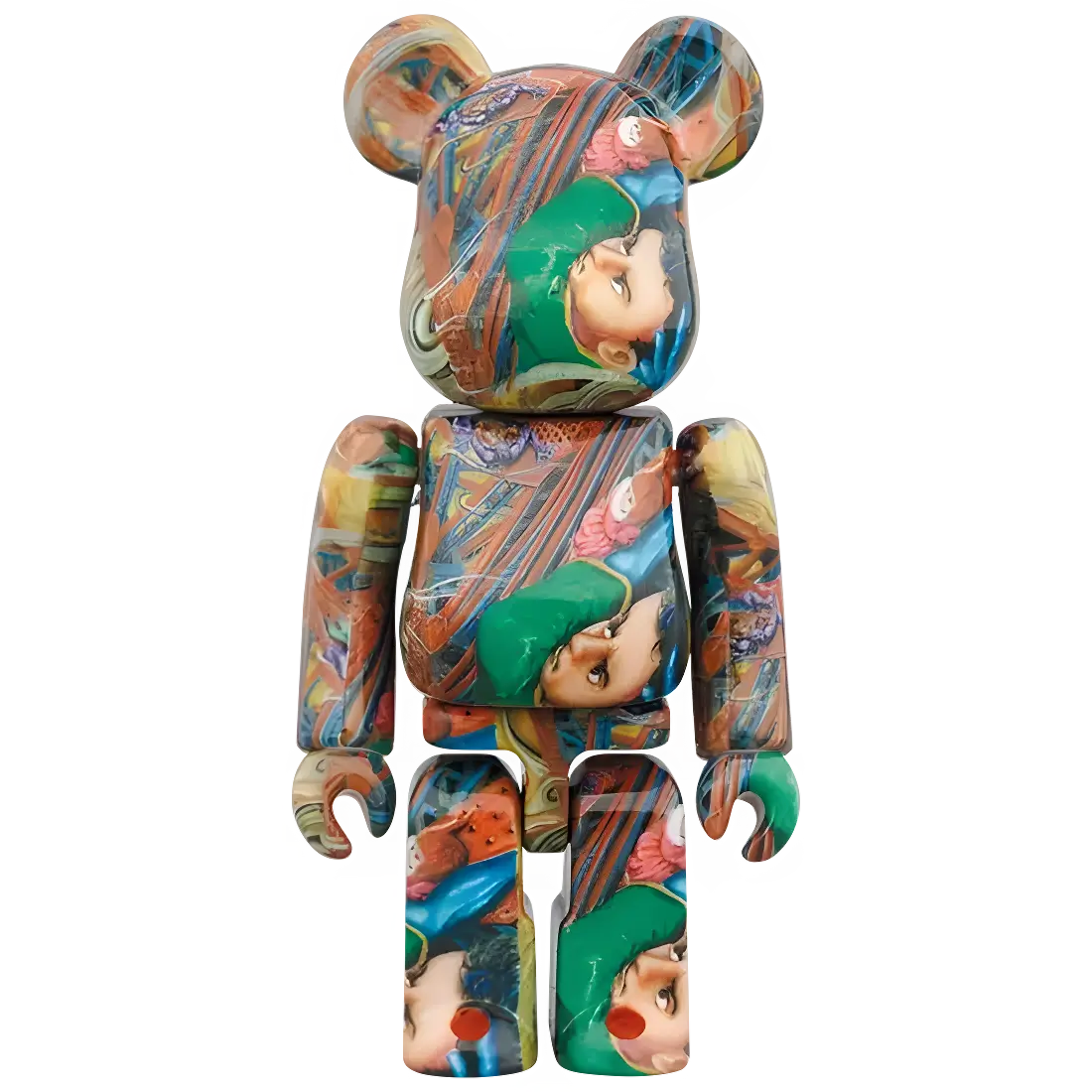 Bearbrick Kazuo Yuzu Art Exhibition 100%+400% Herstellerbild 2