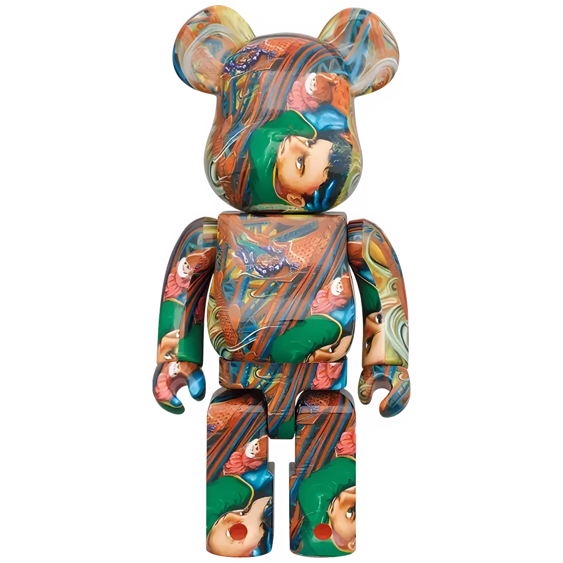 Bearbrick Kazuo Yuzu Art Exhibition 100%+400% Herstellerbild 3