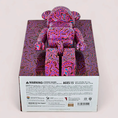 Bearbrick Keith Haring #2 100%+400% Echtheitsmerkmale