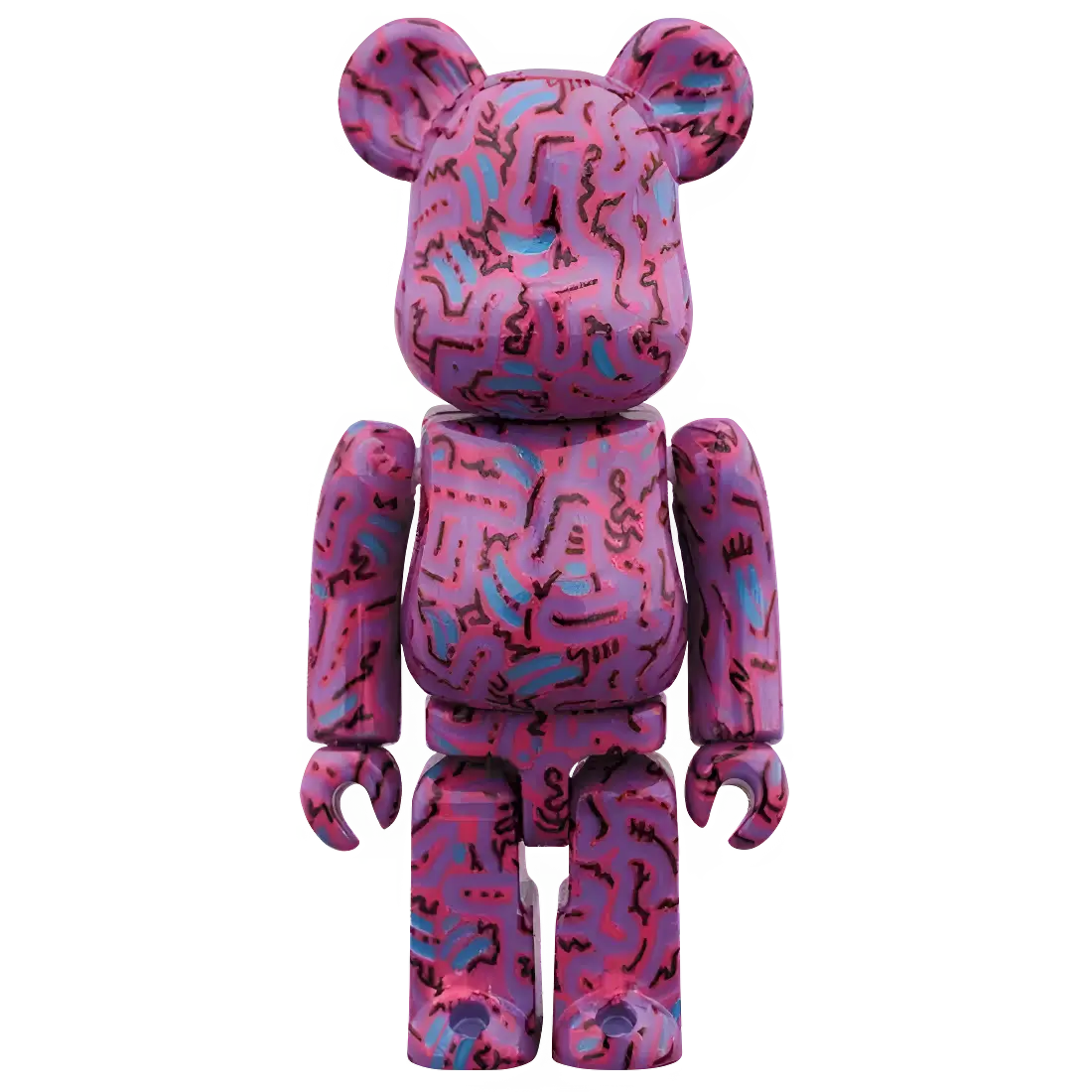 Bearbrick Keith Haring #2 100%+400% Herstellerbild 2