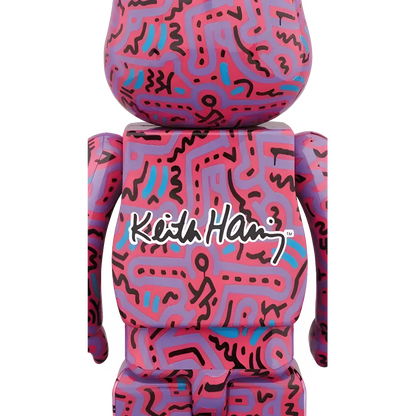 Bearbrick Keith Haring #2 100%+400% Herstellerbild 4
