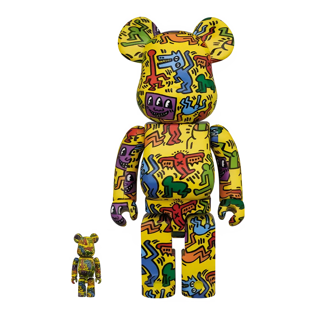 Bearbrick Keith Haring #5 100%+400% Herstellerbild 1