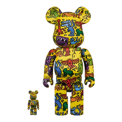 Bearbrick Keith Haring #5 100%+400% Herstellerbild 1