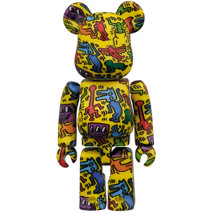 Bearbrick Keith Haring #5 100%+400% Herstellerbild 2