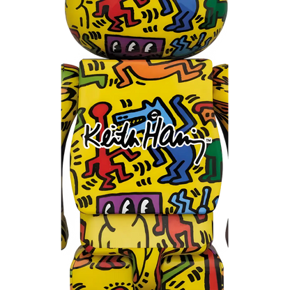 Bearbrick Keith Haring #5 100%+400% Herstellerbild 4
