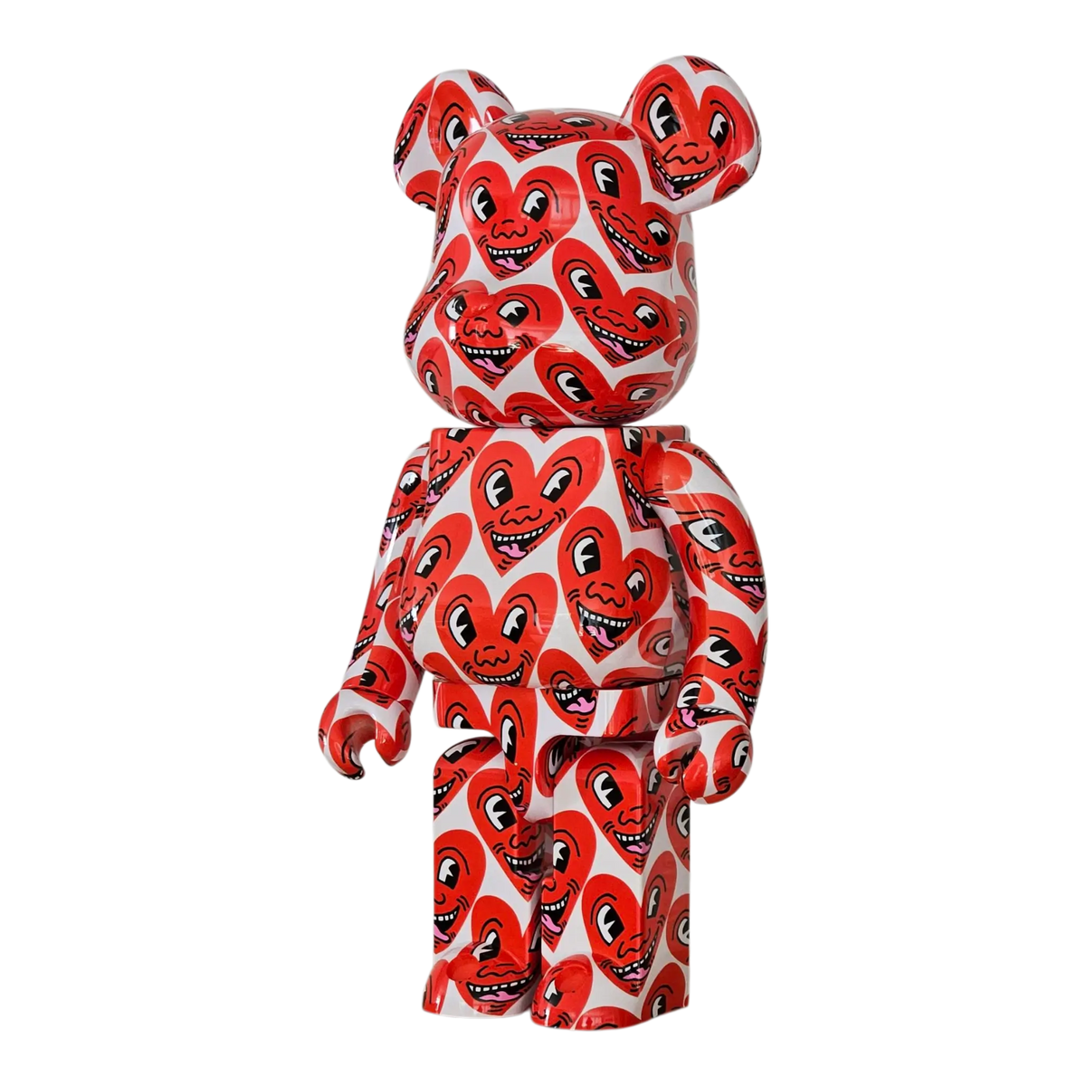 Bearbrick Keith Haring #6 1000% schräg