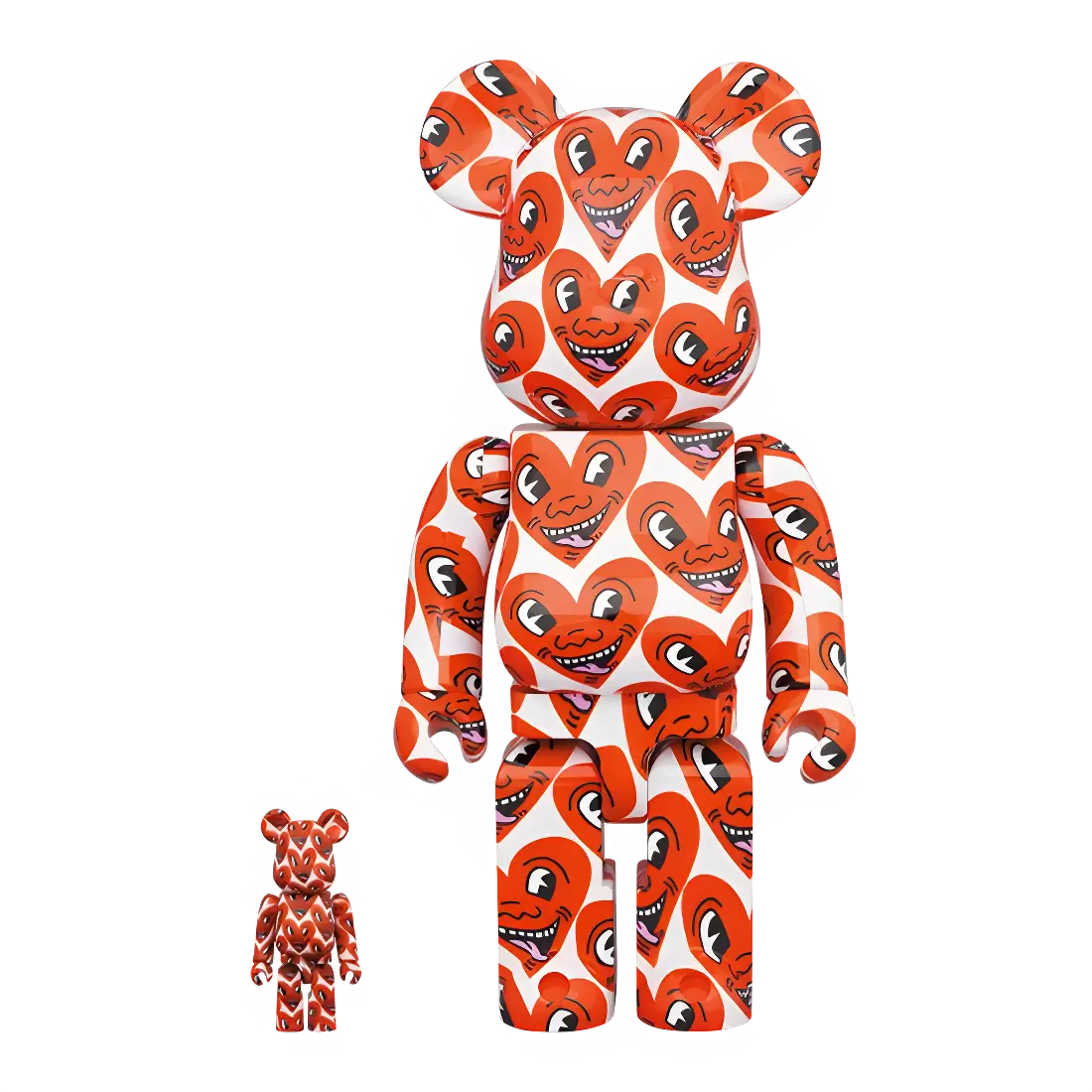 Bearbrick Keith Haring #6 100%+400% Herstellerbild 1