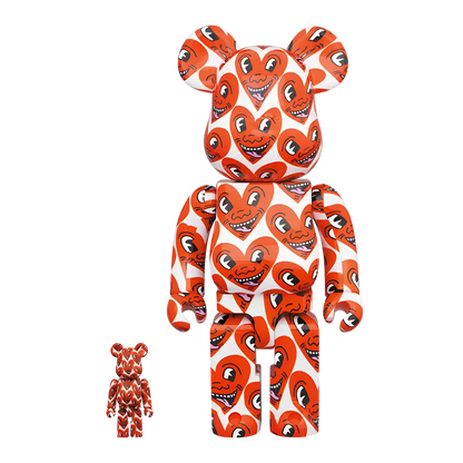 Bearbrick Keith Haring #6 100%+400% Herstellerbild 1