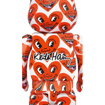 Bearbrick Keith Haring #6 100%+400% Herstellerbild 4