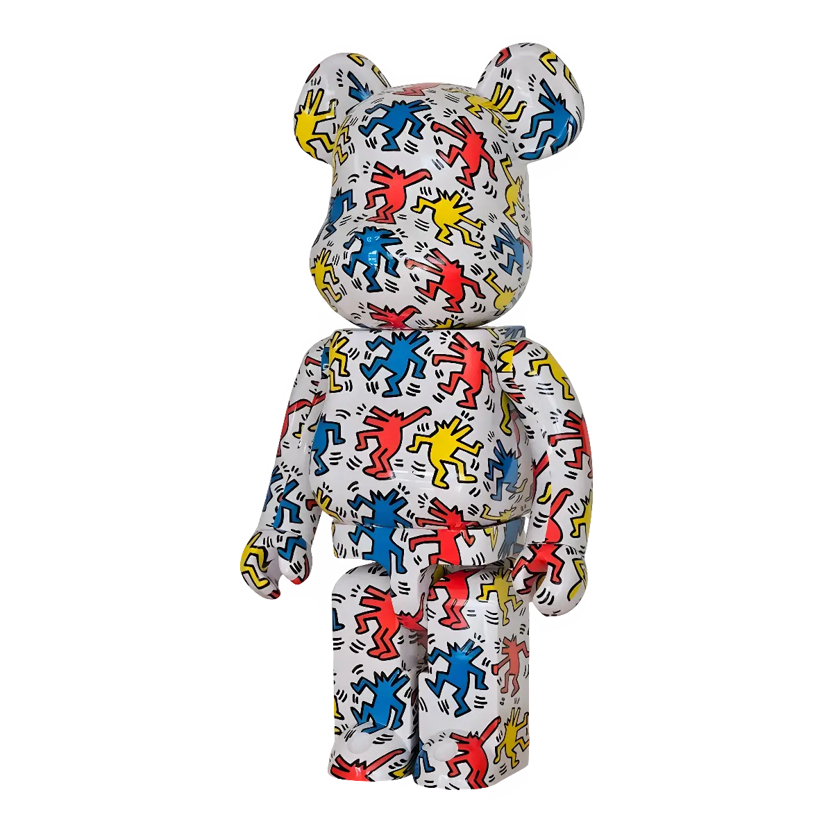 Bearbrick Keith Haring #9 1000% schräg