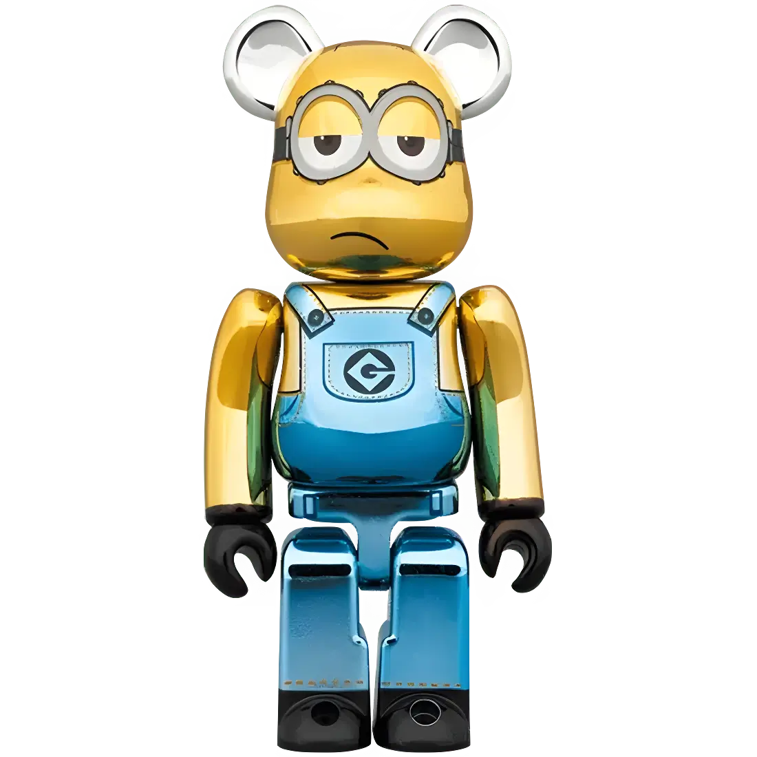 Bearbrick Kevin Chrome Version 100%+400% Herstellerbild 2