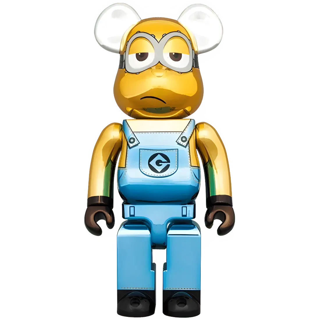Bearbrick Kevin Chrome Version 100%+400% Herstellerbild 3