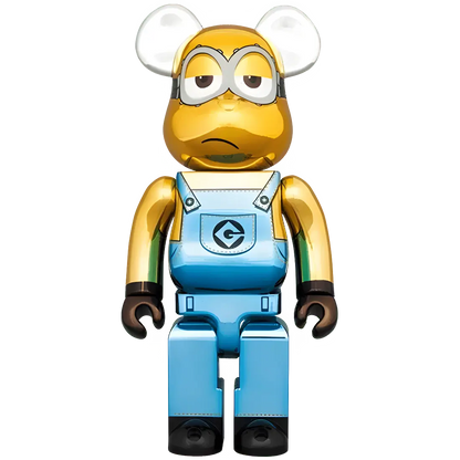 Bearbrick Kevin Chrome Version 100%+400% Herstellerbild 3
