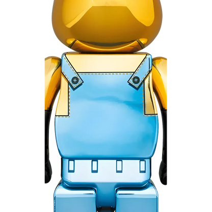 Bearbrick Kevin Chrome Version 100%+400% Herstellerbild 4