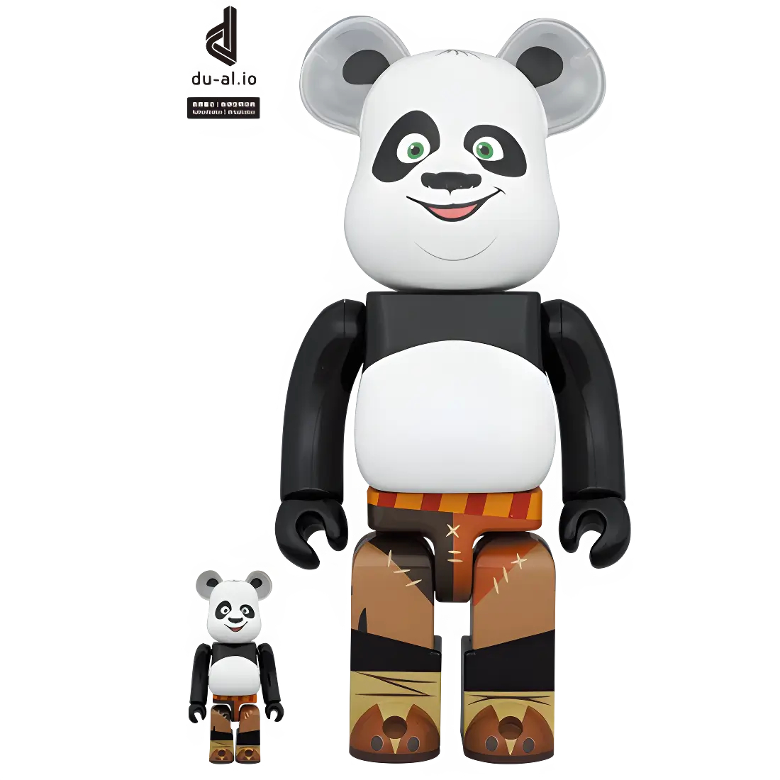 Bearbrick Kung Fu Panda Herstellerbild 1