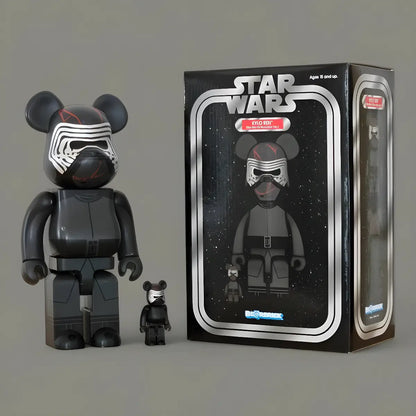 Bearbrick Kylo Ren (The Rise of Skywalker Version) 100%+400% mit Verpackung