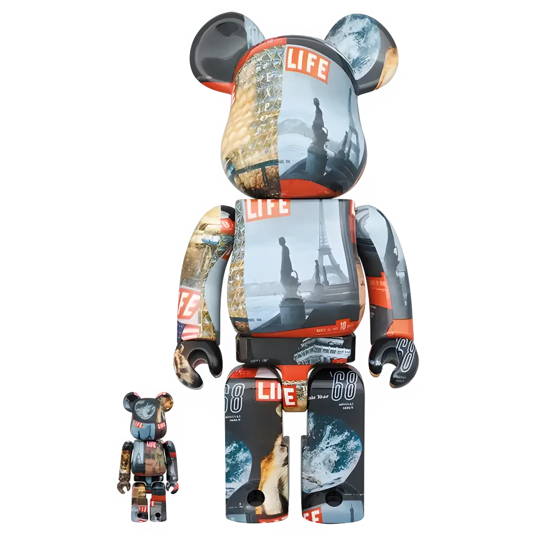Bearbrick LIFE Magazine 100%+400% Herstellerbild 1