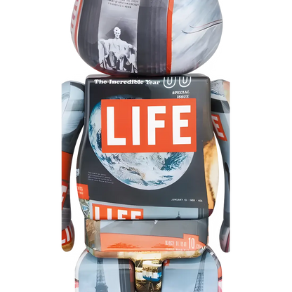 Bearbrick LIFE Magazine 100%+400% Herstellerbild 4