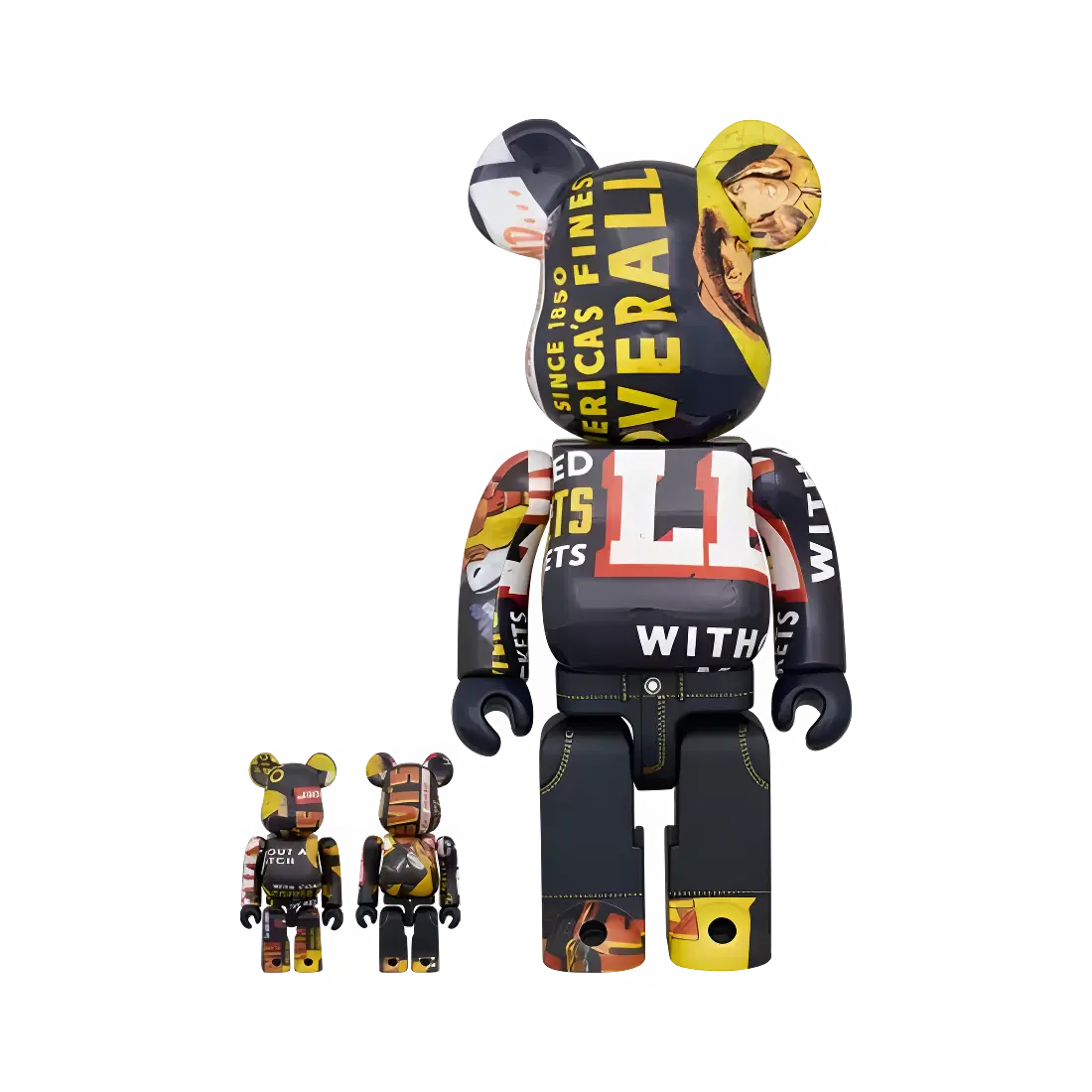 Bearbrick Levi's Banner 100%+400% Herstellerbild 1