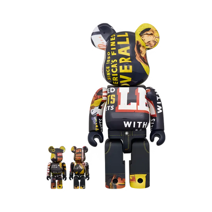 Bearbrick Levi's Banner 100%+400% Herstellerbild 1